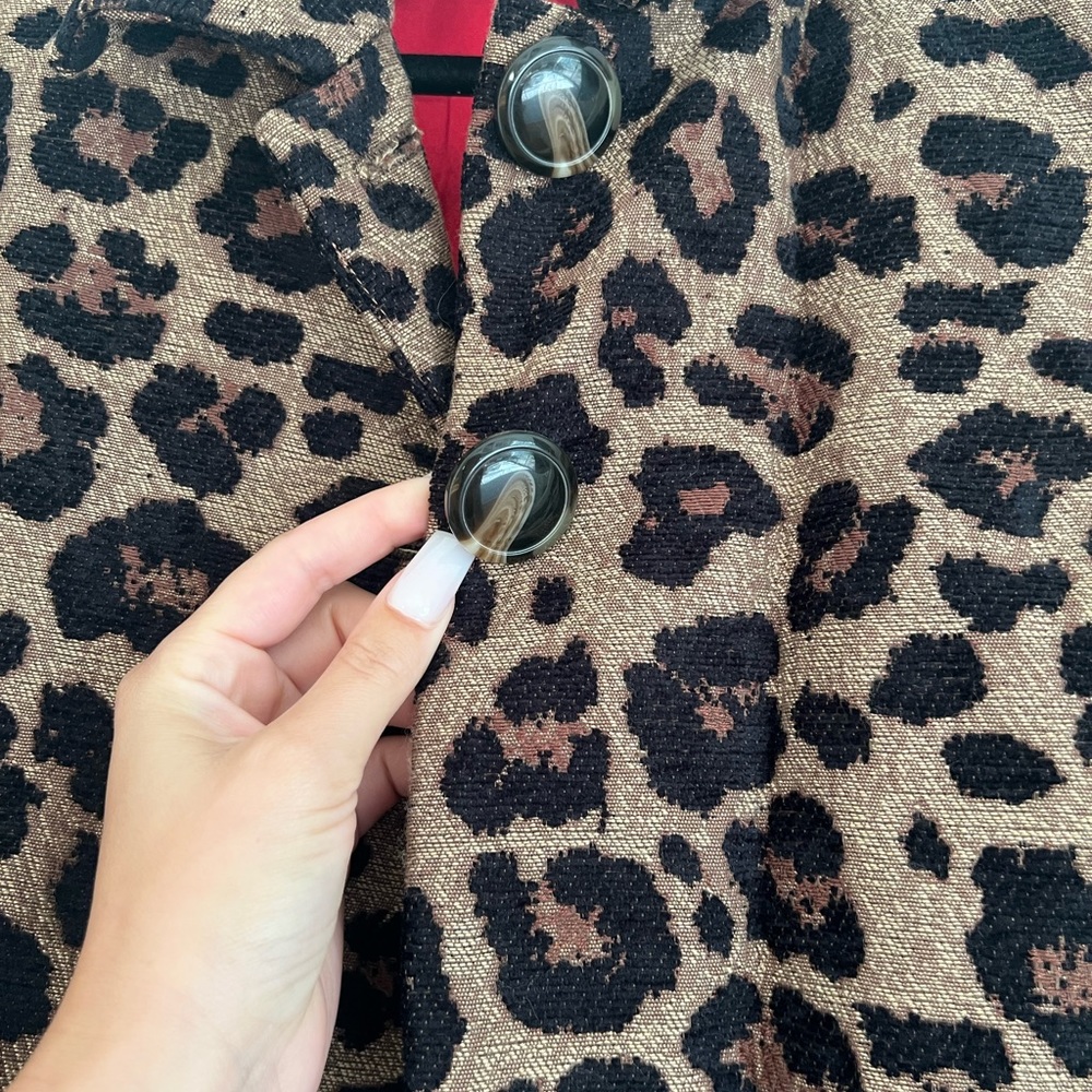 Leopard Print Jacket - image 3